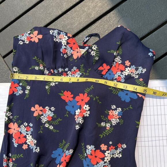 MICHAEL KORS, navy floral sundress, women's size S - Picture 10 of 12